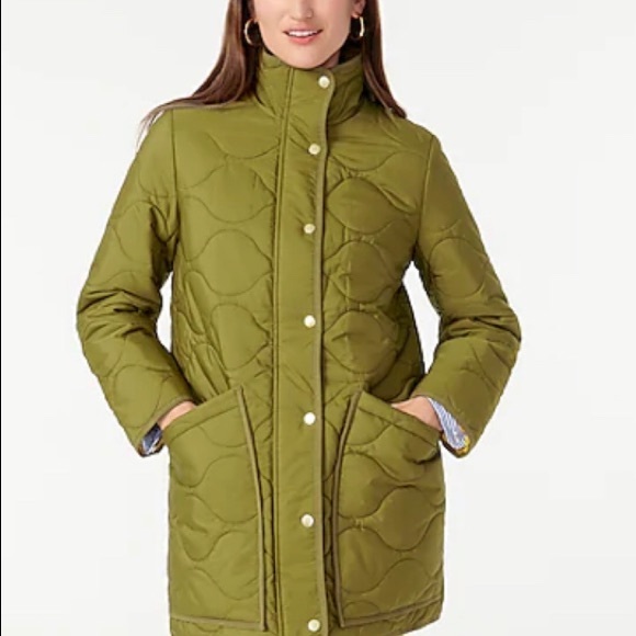 J. Crew Jackets & Blazers - NWT JCrew Quilted Cocoon Puffer Size L